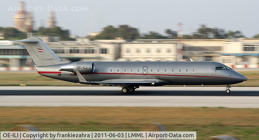OE-ILI, 2005 Bombardier Challenger 850 (CL-600-2B19) C/N 8048, VistaJet
