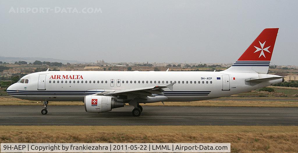 9H-AEP, 2007 Airbus A320-214 C/N 3056, Air Malta