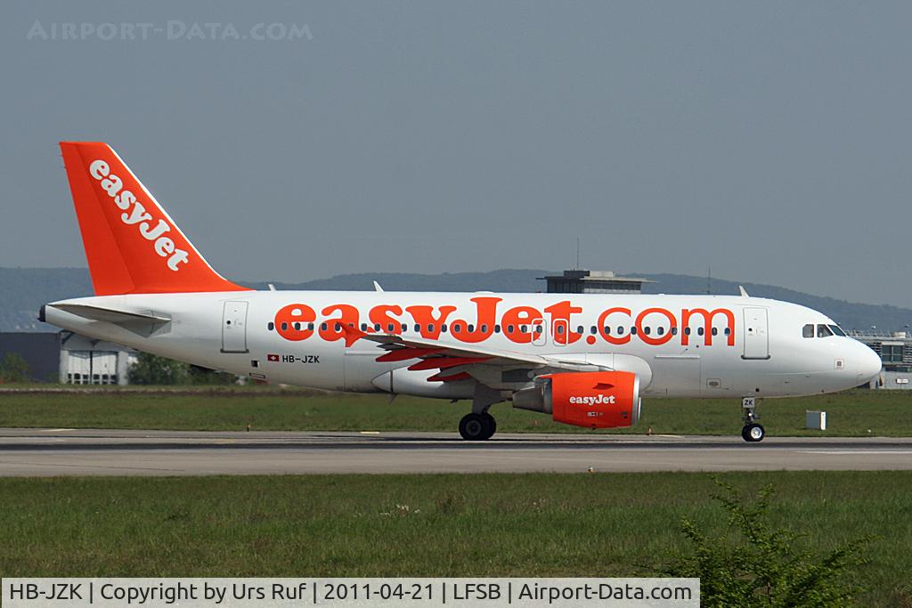 HB-JZK, 2004 Airbus A319-111 C/N 2319, 