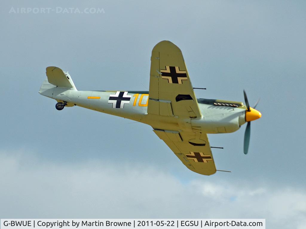 G-BWUE, 1949 Hispano HA-1112-M1L Buchon C/N 172, SHOT AT DUXFORD
