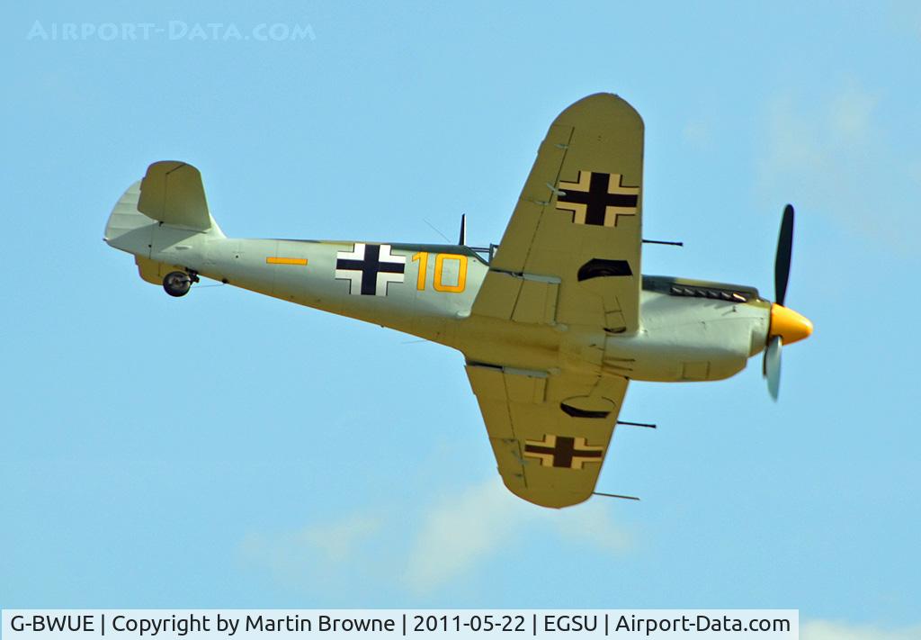 G-BWUE, 1949 Hispano HA-1112-M1L Buchon C/N 172, SHOT AT DUXFORD