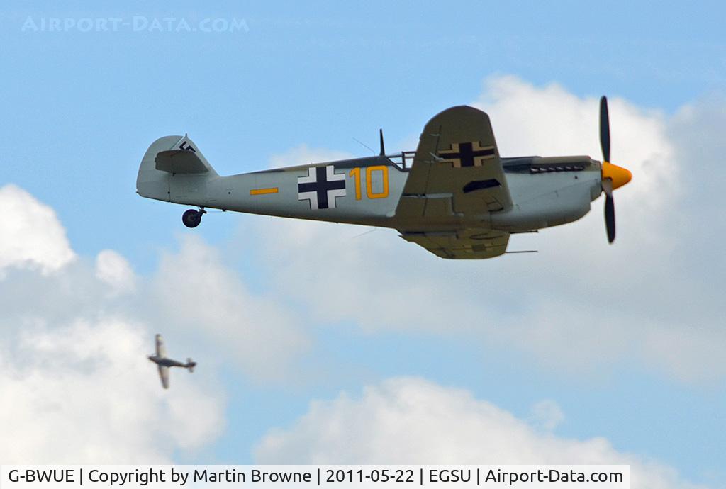 G-BWUE, 1949 Hispano HA-1112-M1L Buchon C/N 172, SHOT AT DUXFORD