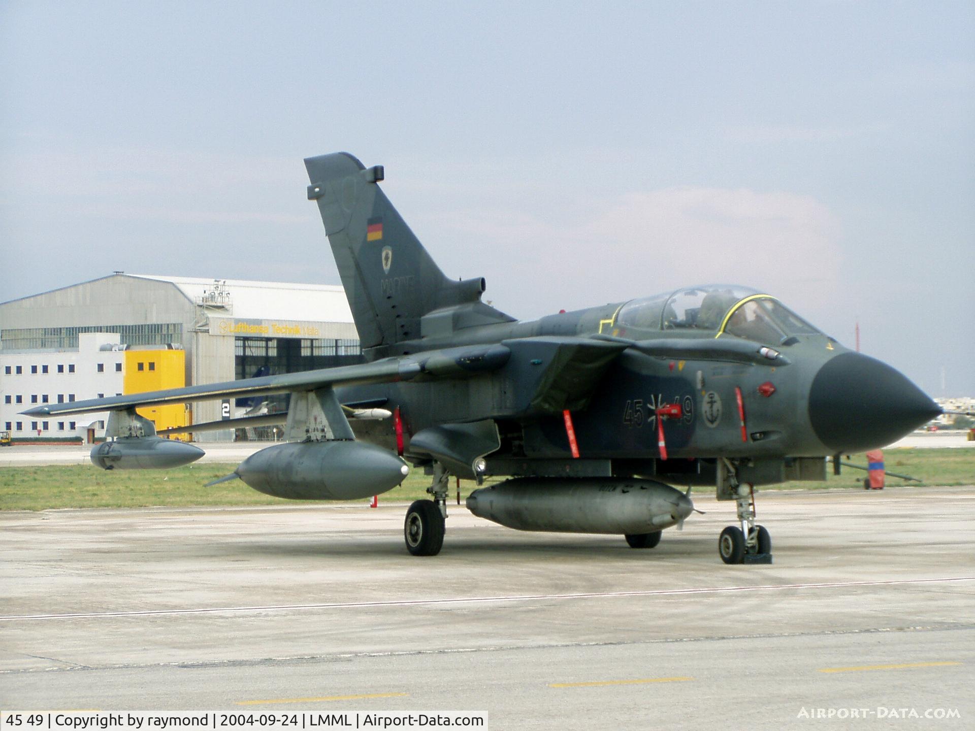 45 49, Panavia Tornado IDS C/N 623/GS197/4249, Tornado IDS German Navy