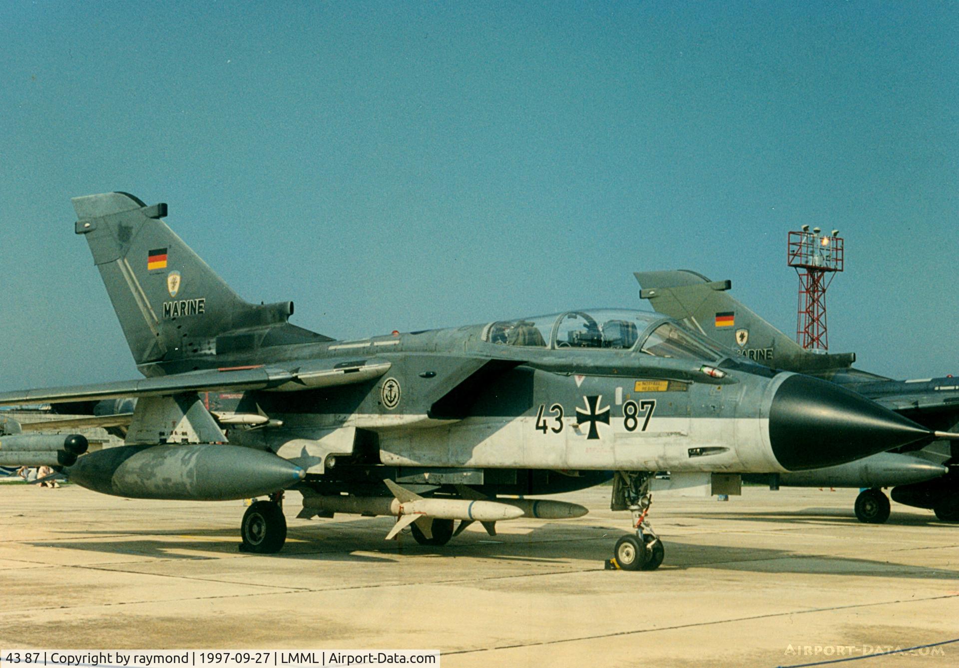 43 87, Panavia Tornado IDS C/N 226/GS060/4087, Tornado 43-87 German Navy
