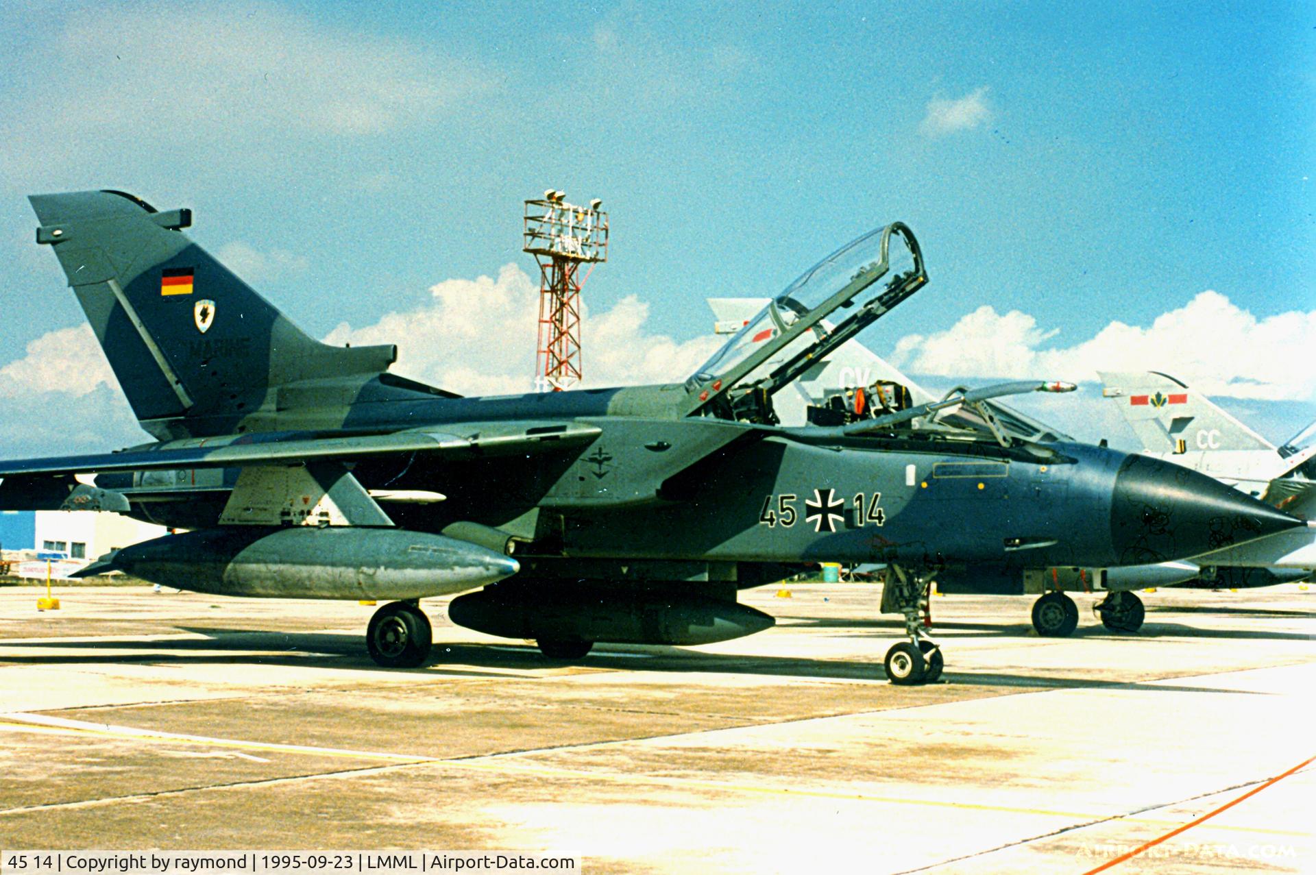 45 14, 1986 Panavia Tornado IDS(T) C/N 539/GT050/4214, Tornado 45-14 German Navy