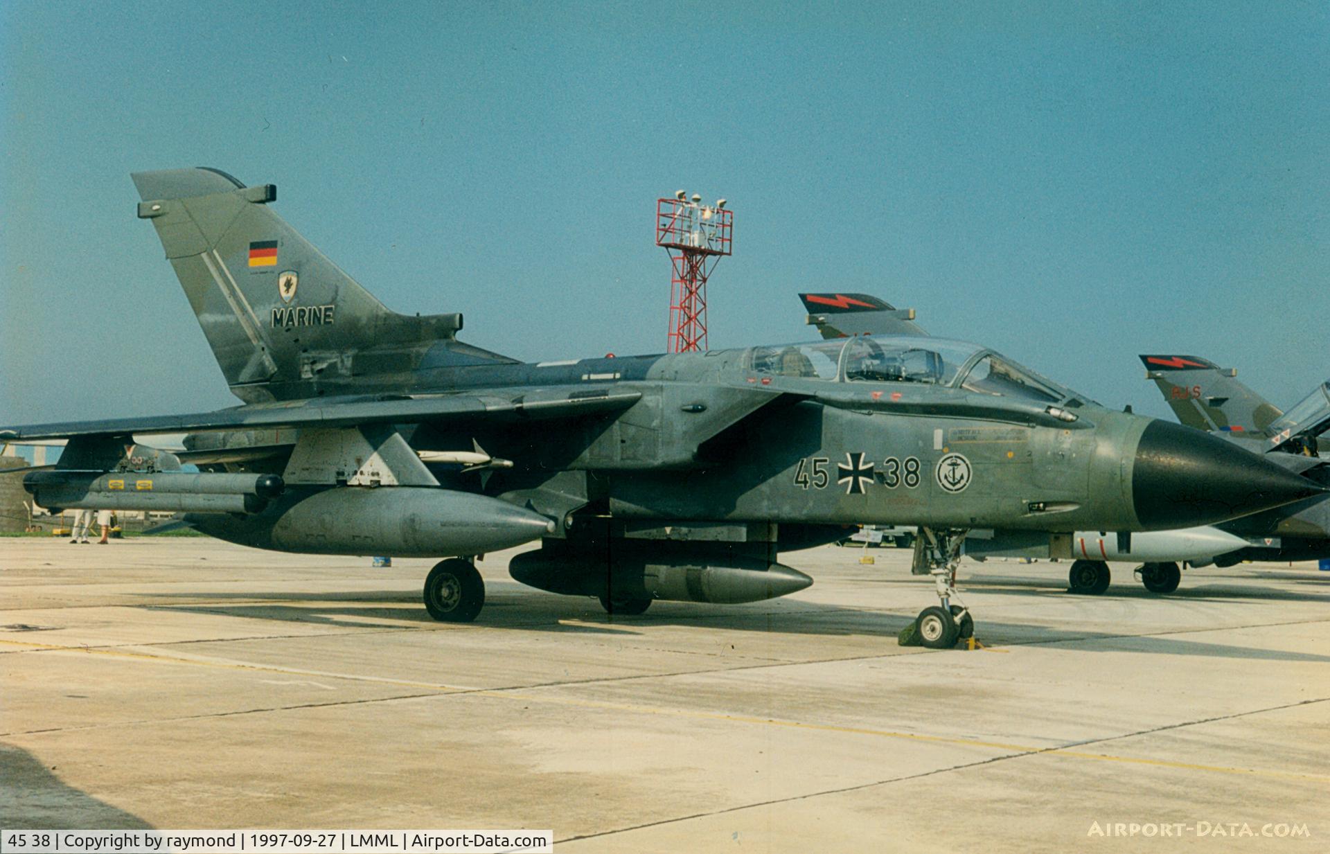 45 38, Panavia Tornado IDS C/N 596/GS186/4238, Tornado 45-38 German Navy