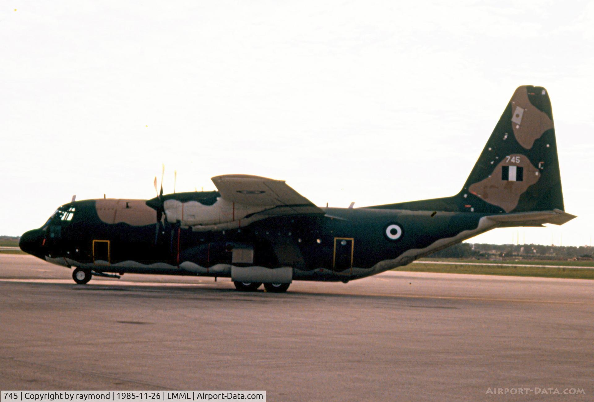 745, Lockheed C-130H Hercules C/N 382-4716, Hercules 745 Greek Air Force (Hellenic)