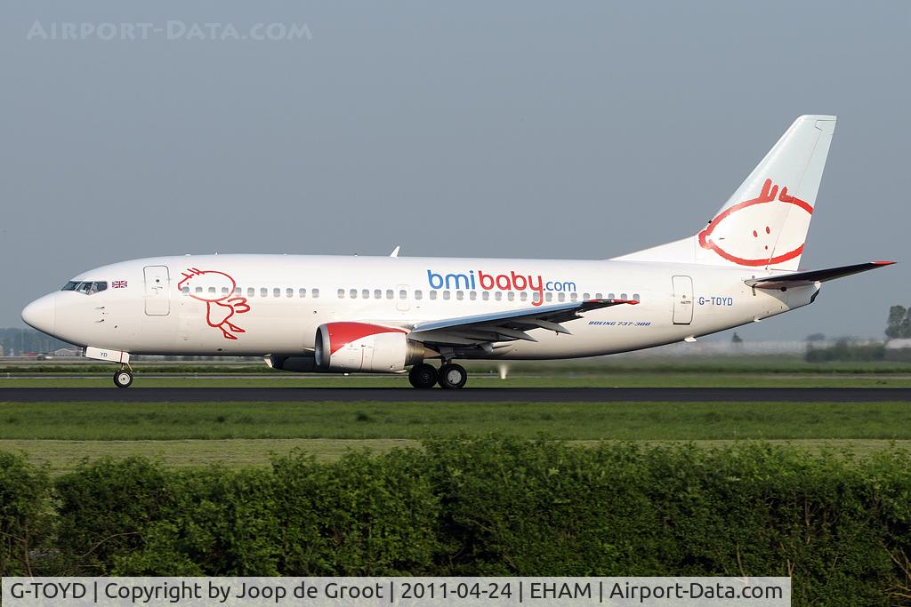 G-TOYD, 1994 Boeing 737-3Q8 C/N 26307, BMI Baby