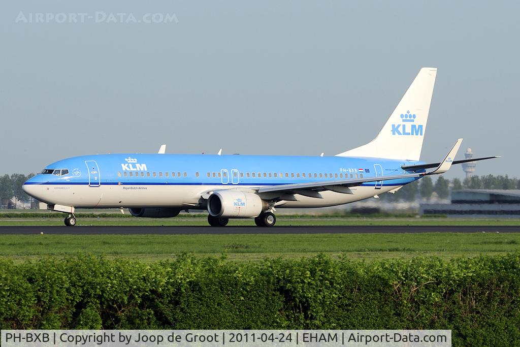 PH-BXB, 1999 Boeing 737-8K2 C/N 29132, one of the newer 737s of KLM