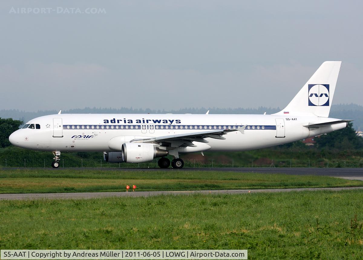 S5-AAT, 1991 Airbus A320-231 C/N 0191, Retro Livery