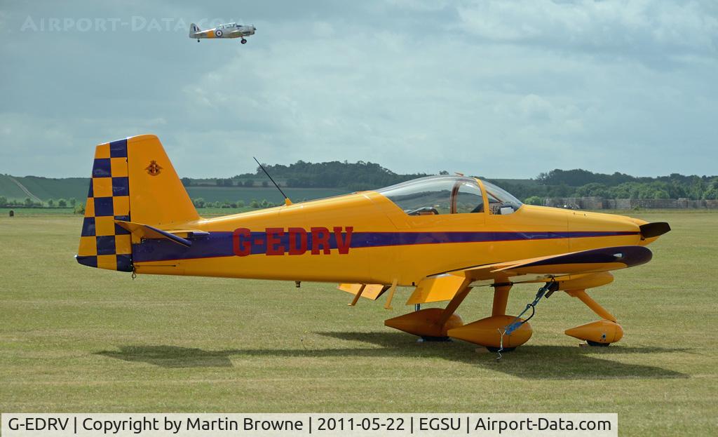 G-EDRV, 2004 Vans RV-6A C/N PFA 181A-13451, SHOT AT DUXFORD