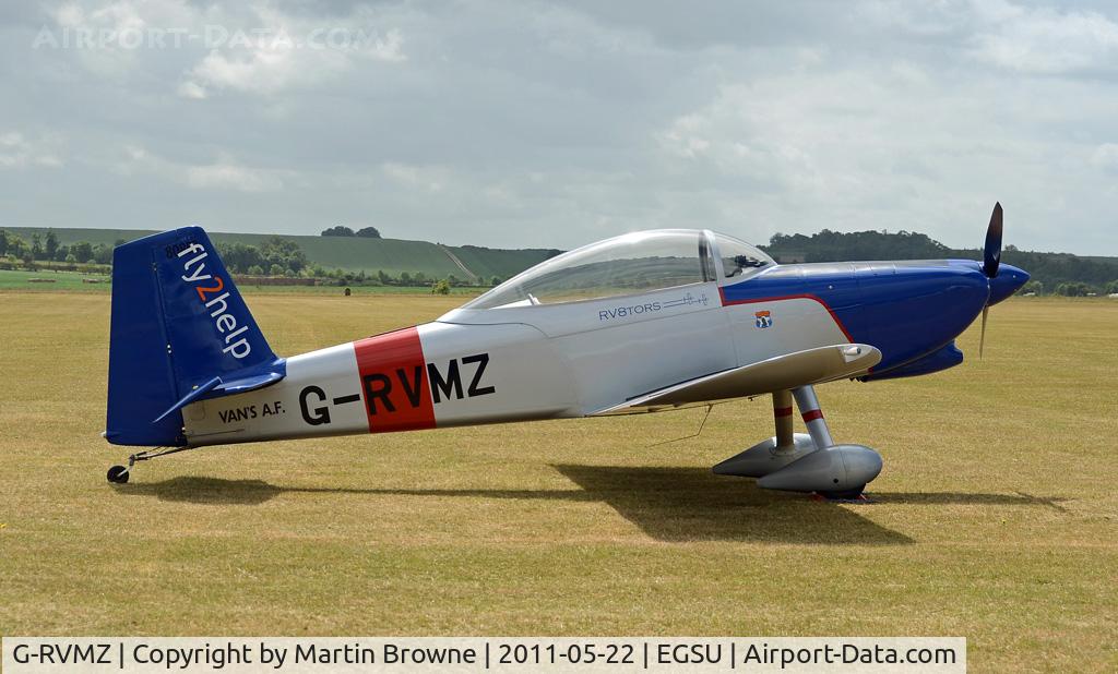 G-RVMZ, 2001 Vans RV-8 C/N PFA 303-13395, SHOT AT DUXFORD
