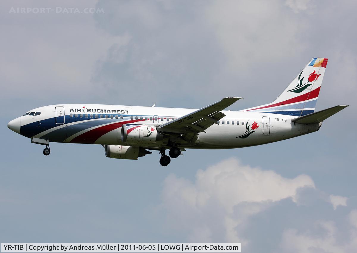 YR-TIB, 1995 Boeing 737-3L9 C/N 27924, For Mistral Air.