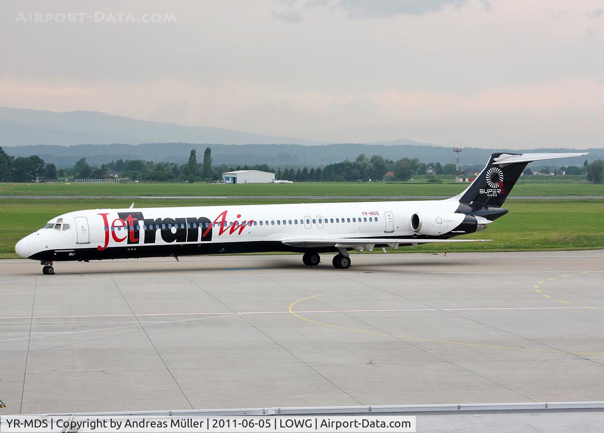 YR-MDS, 1982 McDonnell Douglas MD-82 (DC-9-82) C/N 48098, For Mistral Air.
