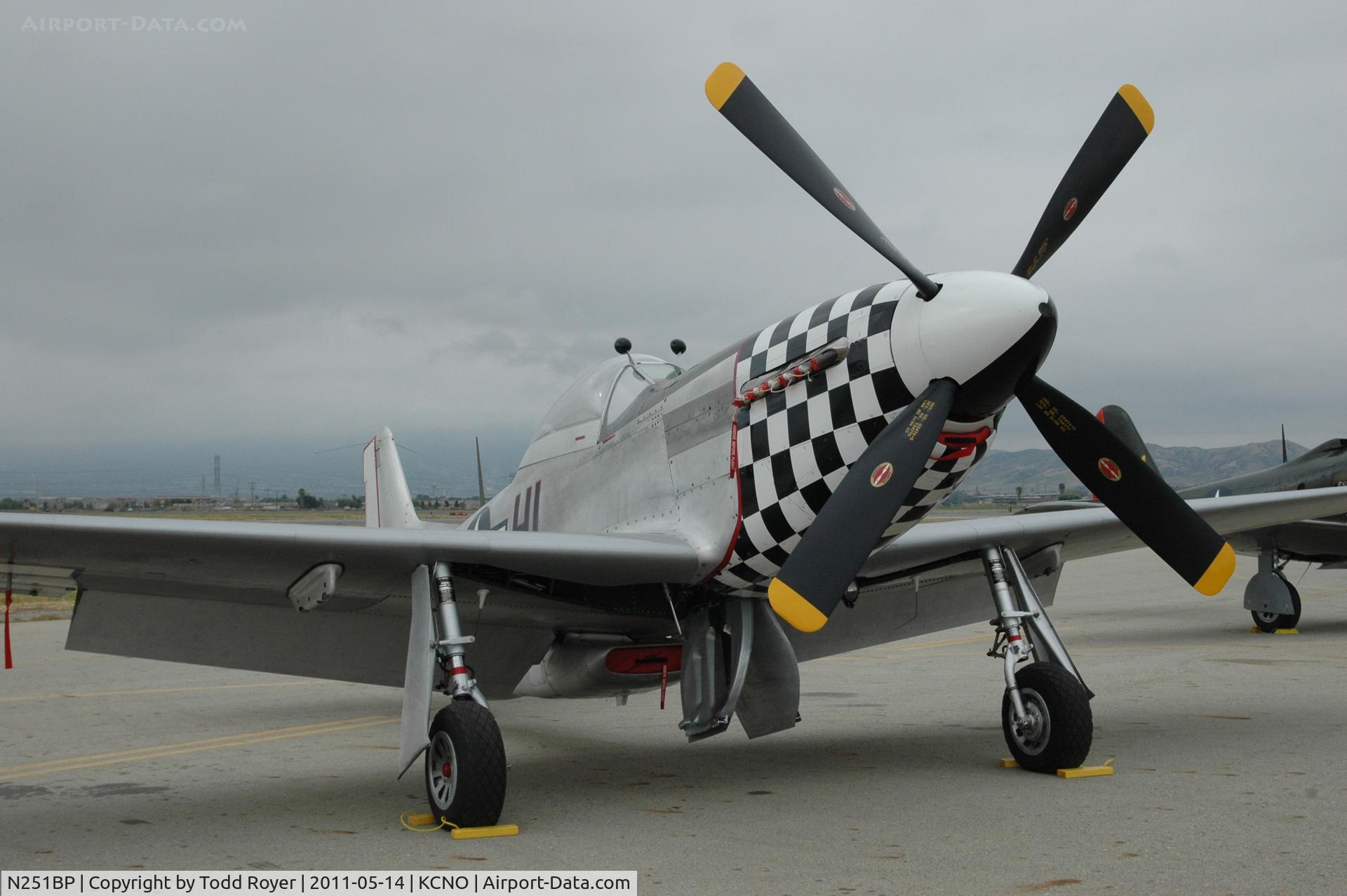 N251BP, 1944 North American P-51D Mustang C/N 44-84753, Chino Airhsow 2011
