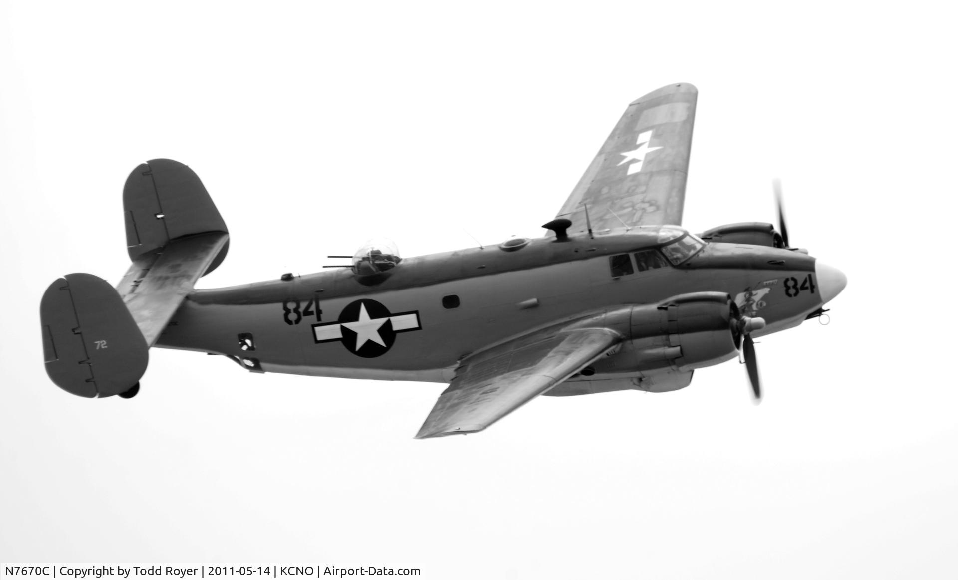 N7670C, 1945 Lockheed PV-2 Harpoon C/N 15-1438, Chino Airshow 2011