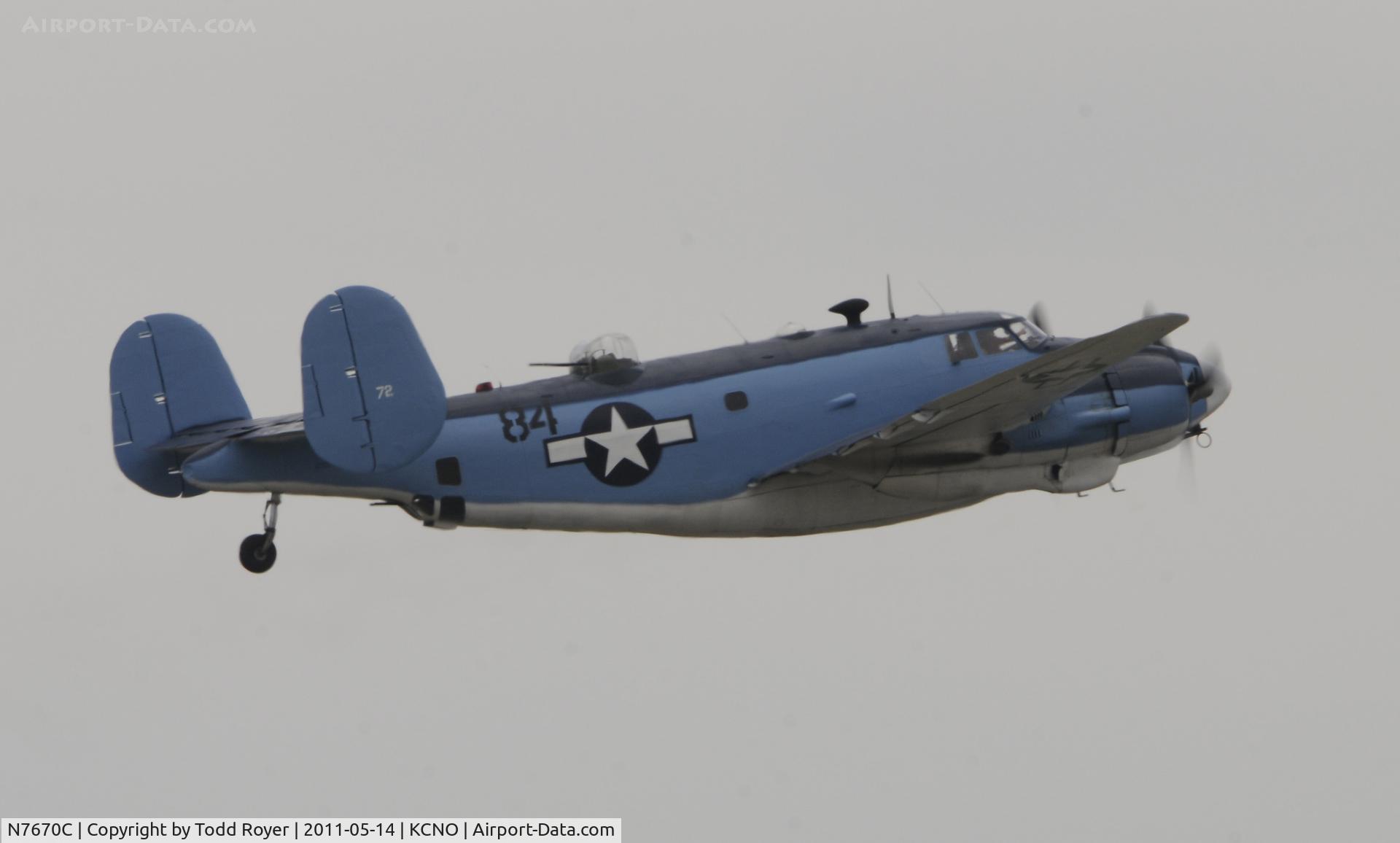 N7670C, 1945 Lockheed PV-2 Harpoon C/N 15-1438, Chino Airshow 2011