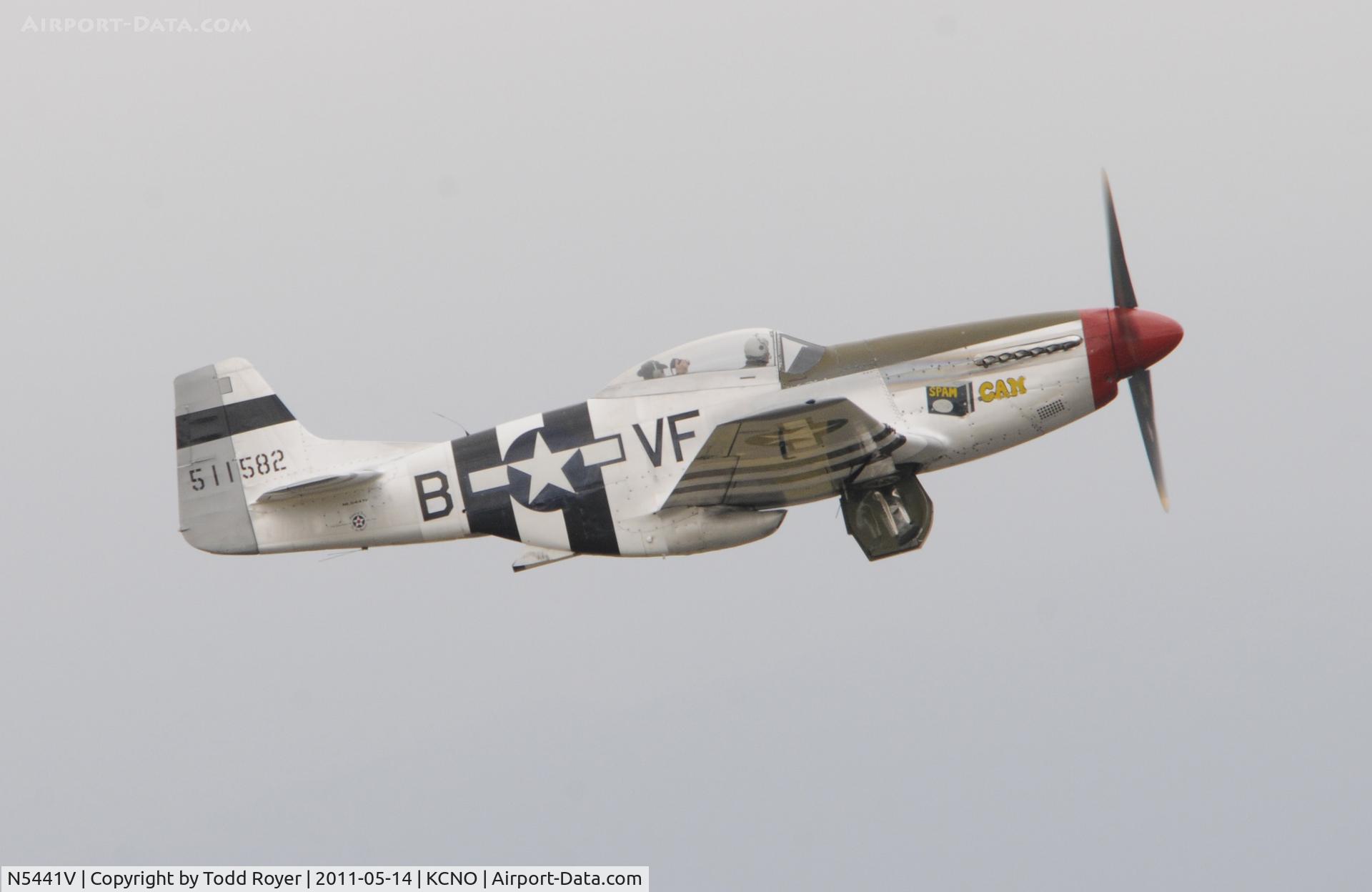 N5441V, 1961 North American F-51D Mustang C/N 45-11582, Chino Airshow 2011