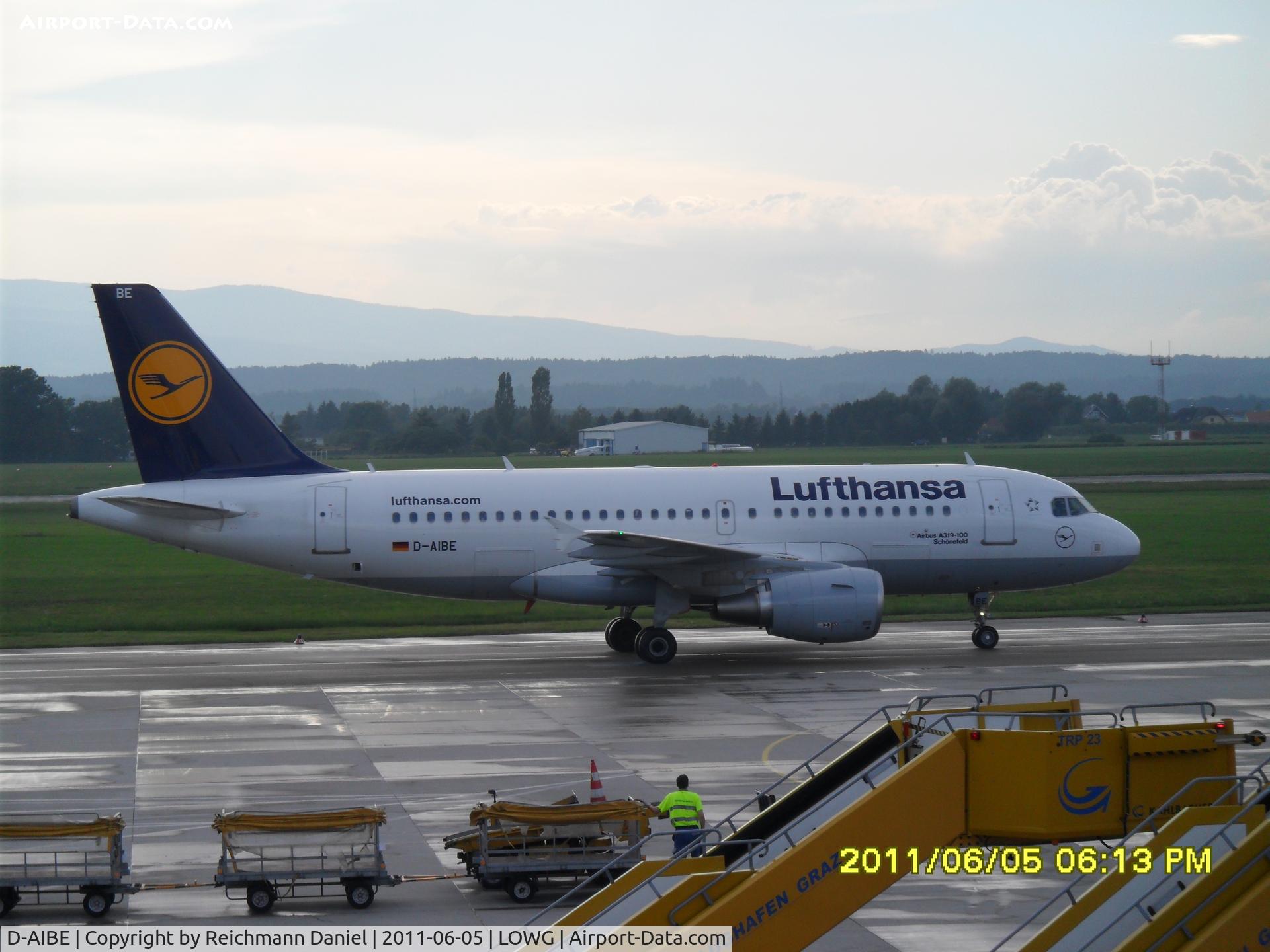 D-AIBE, 2010 Airbus A319-112 C/N 4511, Arrived from FRA