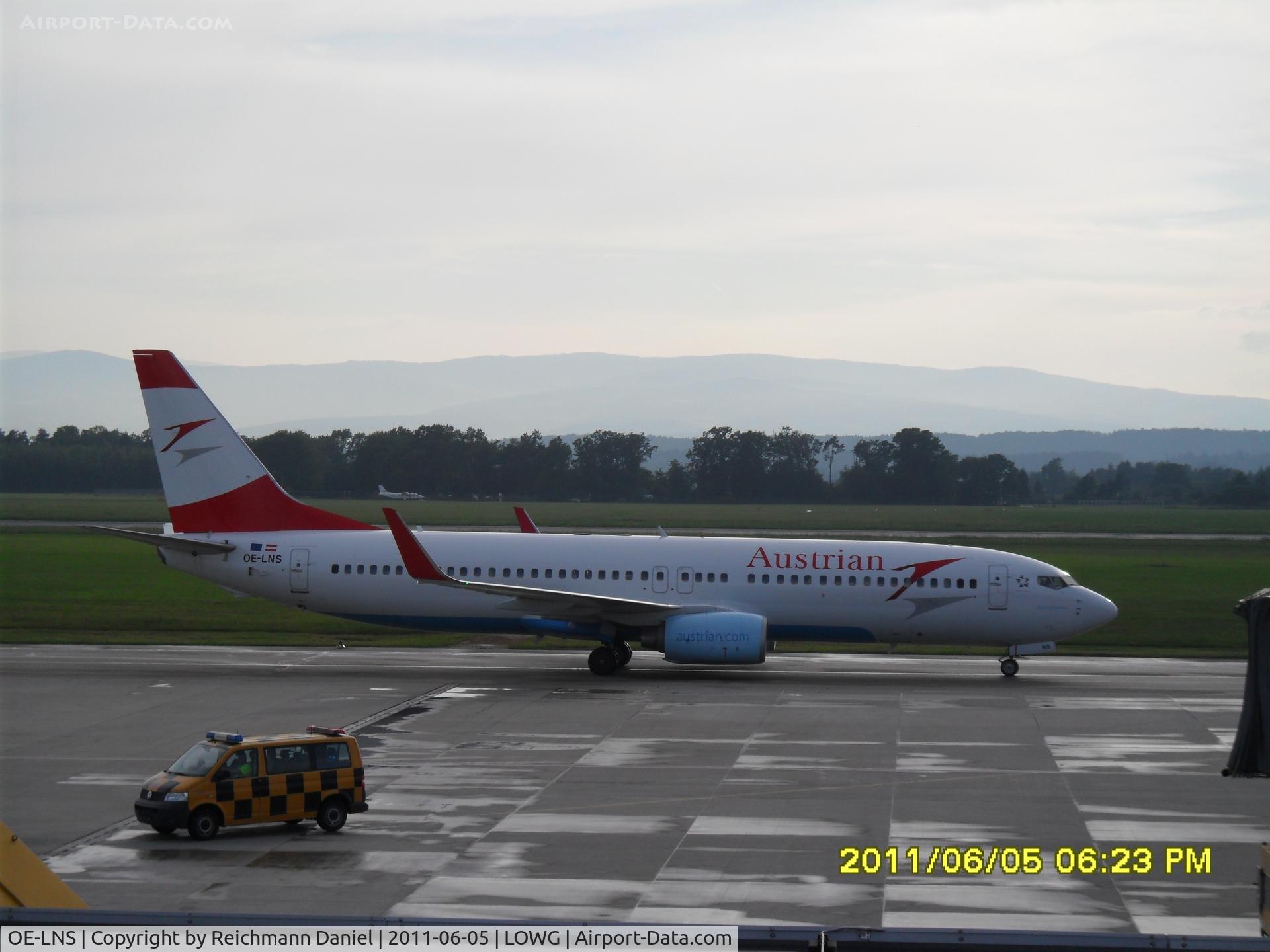 OE-LNS, 2005 Boeing 737-8Z9 C/N 34262, Ex-LaudaAIR plane