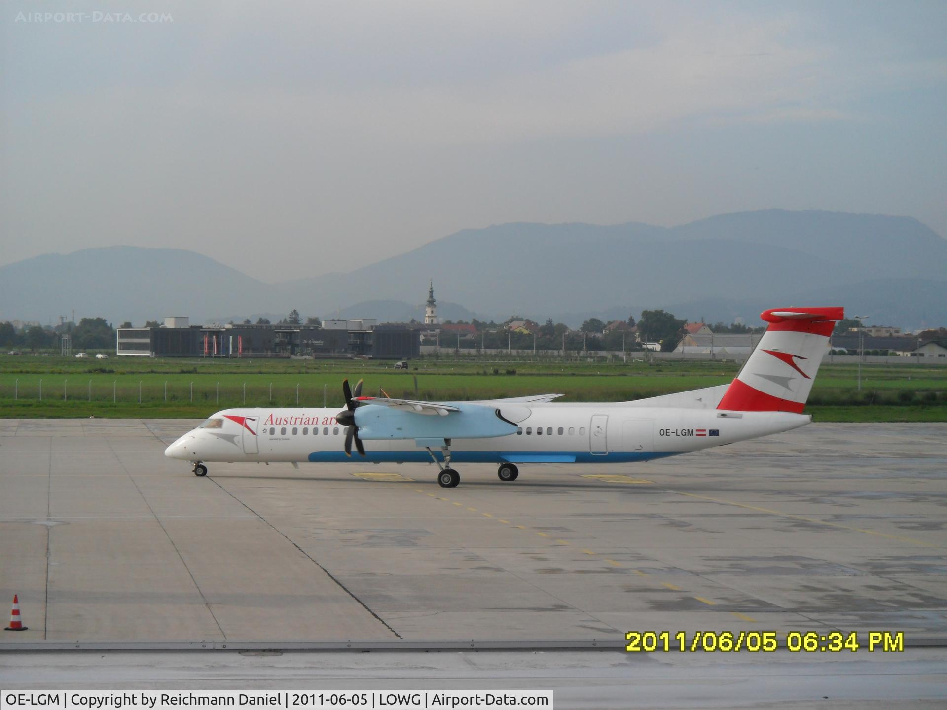 OE-LGM, 2010 De Havilland Canada DHC-8-402Q Dash 8 C/N 4319, One of the latest DASH in fleet