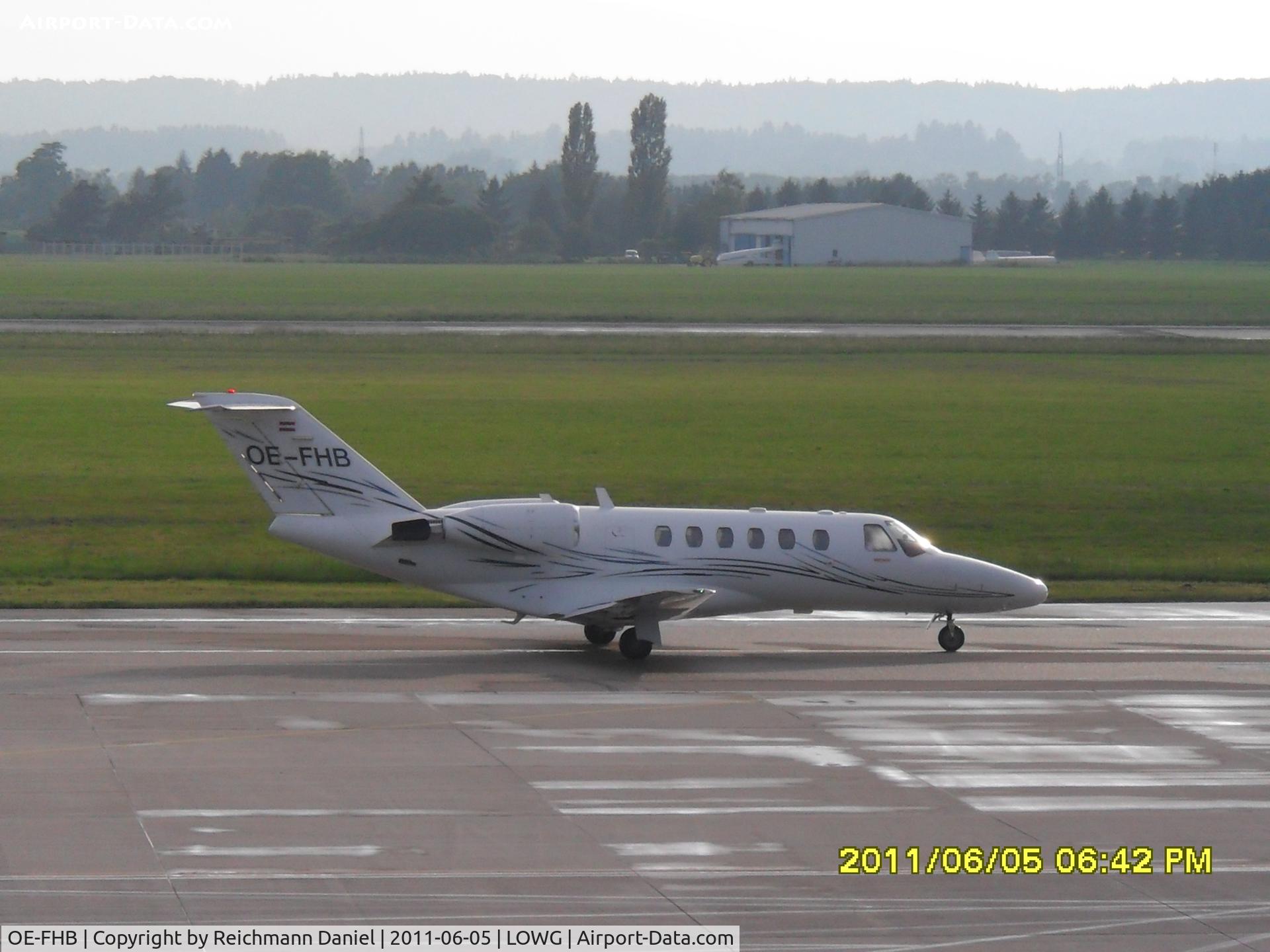 OE-FHB, 2001 Cessna 525A CitationJet CJ2 C/N 525A-0049, Bizjet