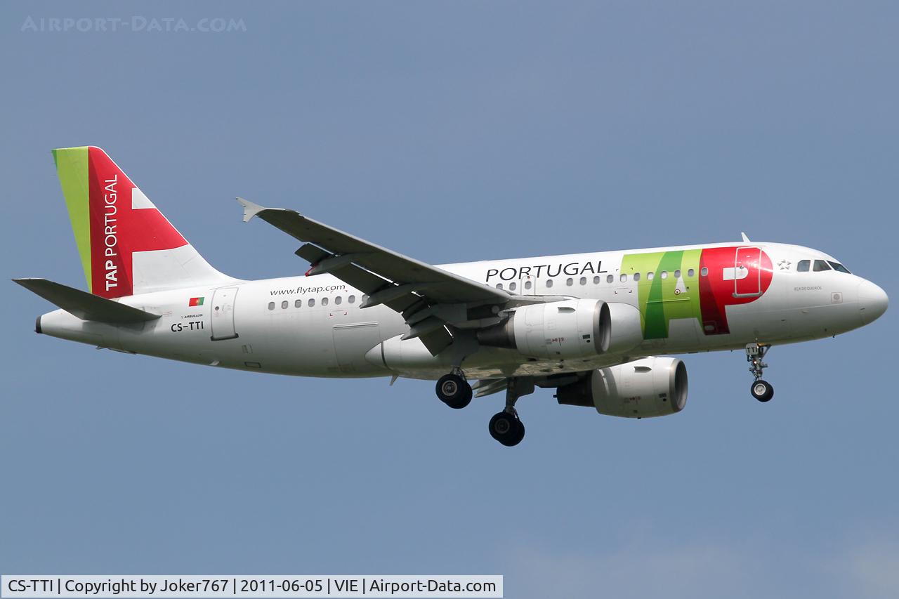 CS-TTI, 1998 Airbus A319-111 C/N 933, TAP - Air Portugal