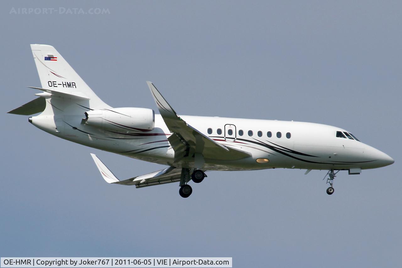 OE-HMR, 2008 Dassault Falcon 2000EX C/N 152, Tupack