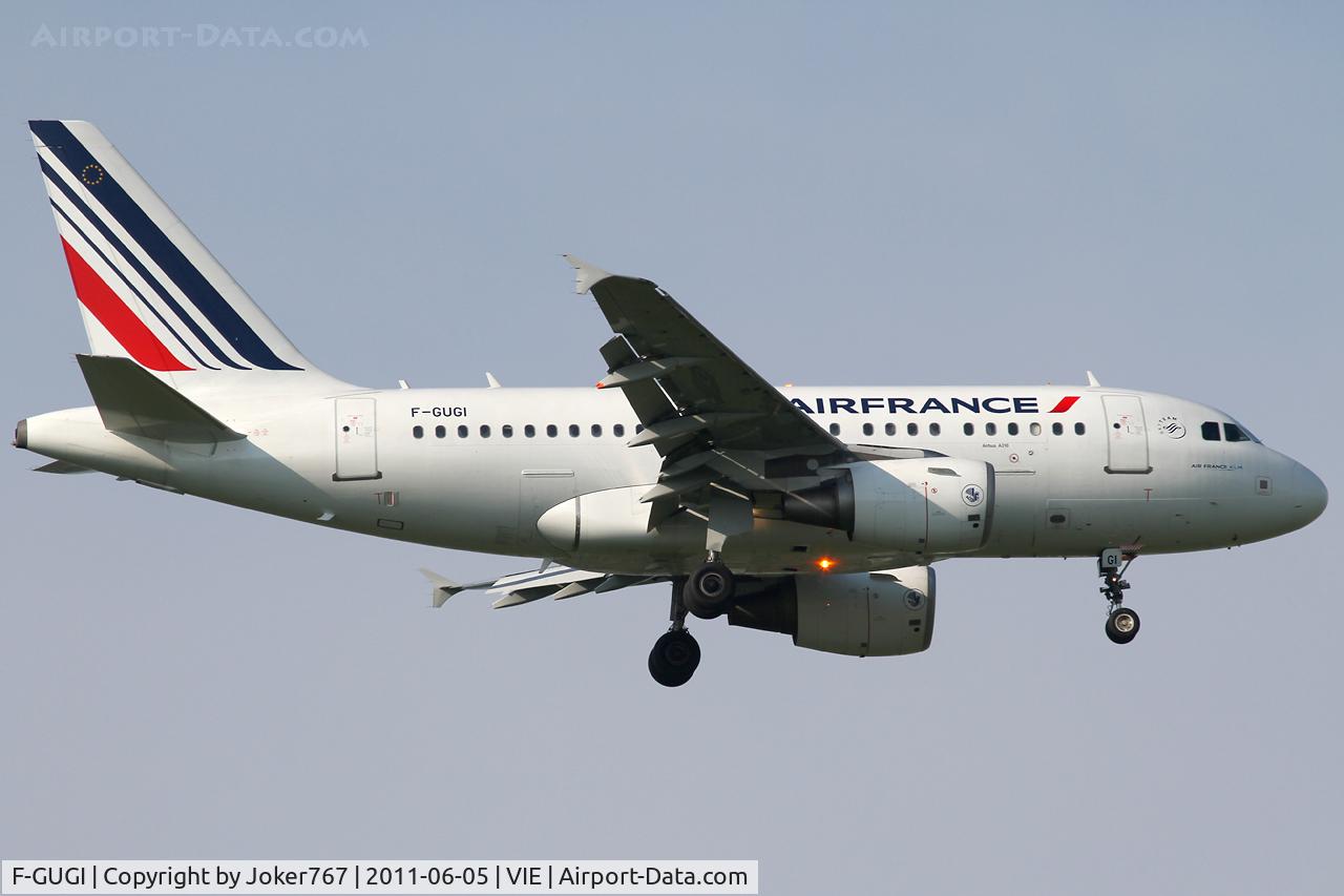 F-GUGI, 2004 Airbus A318-111 C/N 2350, Air France