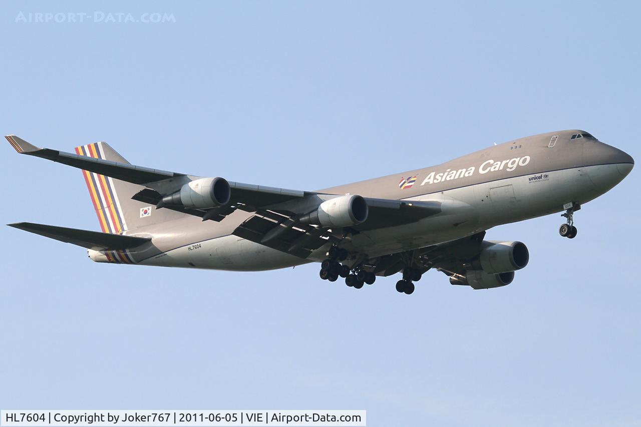 HL7604, 2006 Boeing 747-48EF C/N 29907/1370, Asiana Cargo