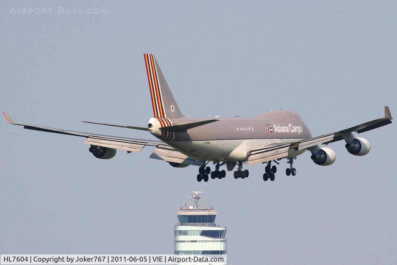 HL7604, 2006 Boeing 747-48EF C/N 29907/1370, Asiana Cargo