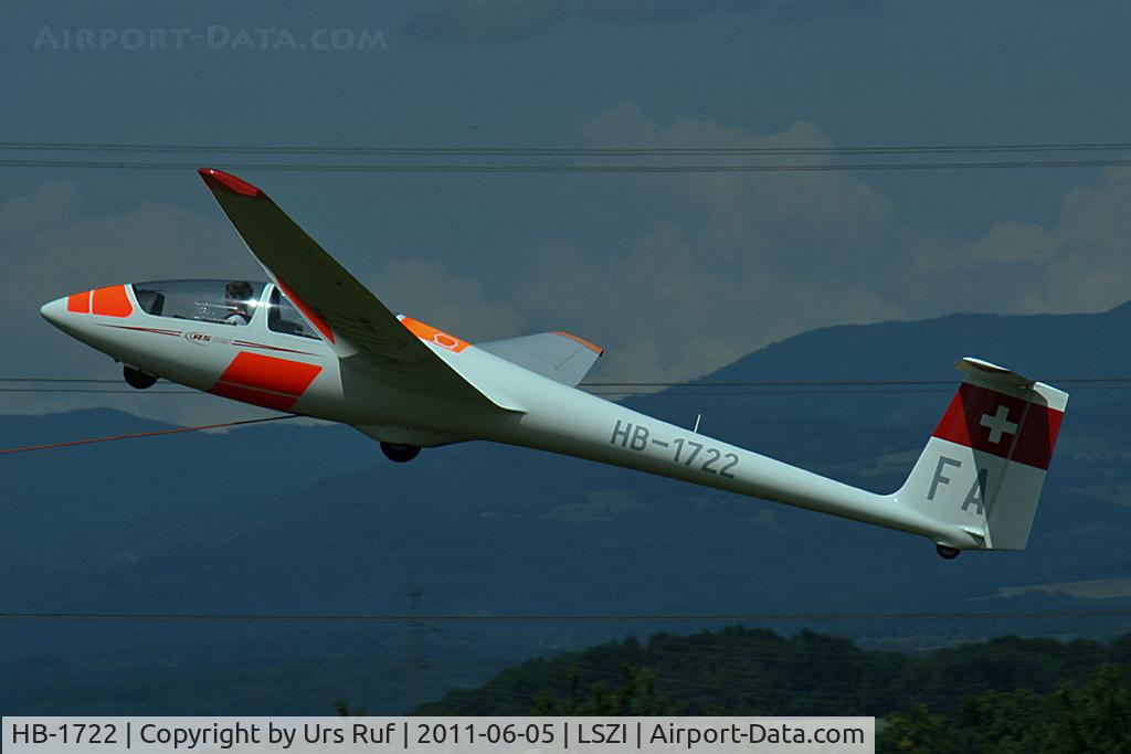 HB-1722, 1983 Schleicher ASK-21 C/N 21192, Schleicher ASK21 seconds after winch launching