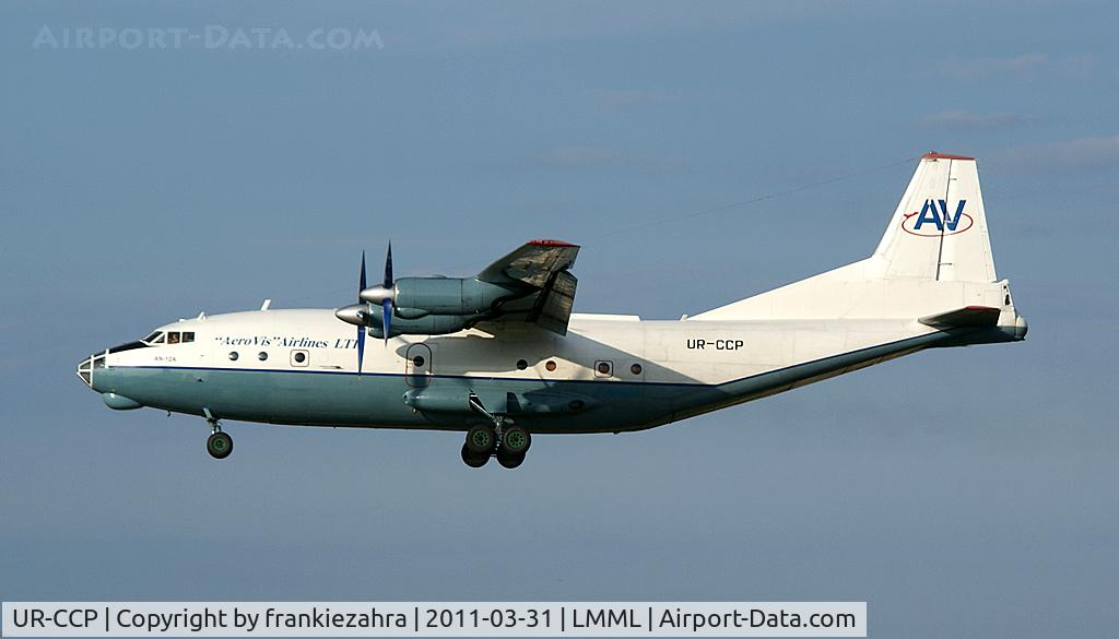 UR-CCP, 1962 Antonov An-12BK C/N 2340505, Aerovis
