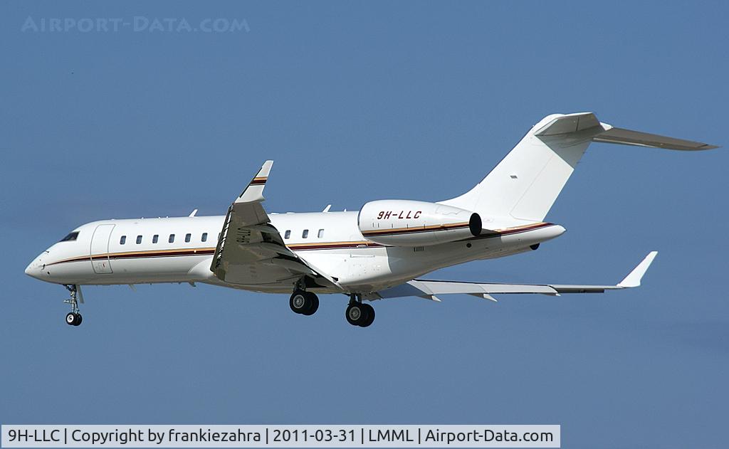 9H-LLC, 2001 Bombardier BD-700-1A10 Global Express C/N 9098, Carre Aviation