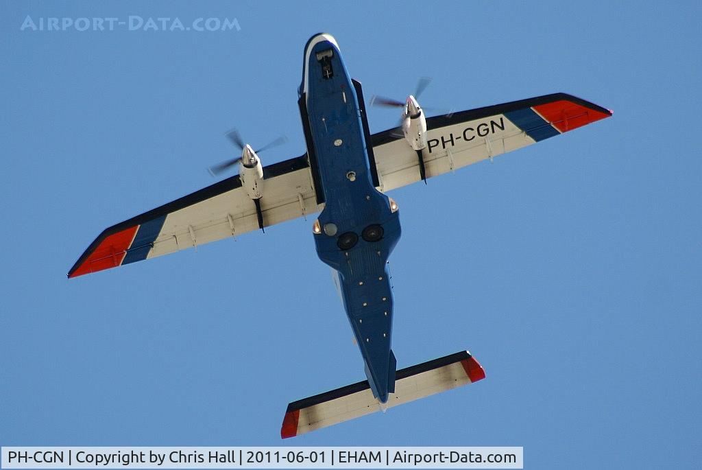 PH-CGN, 1990 Dornier 228-212 C/N 8181, Netherlands Coast Guard Do228 over the Panorama terrace