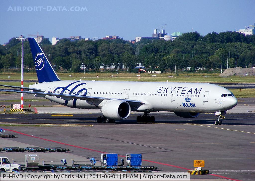 PH-BVD, 2009 Boeing 777-306/ER C/N 35979, KLM B777 in Skyteam colour scheme