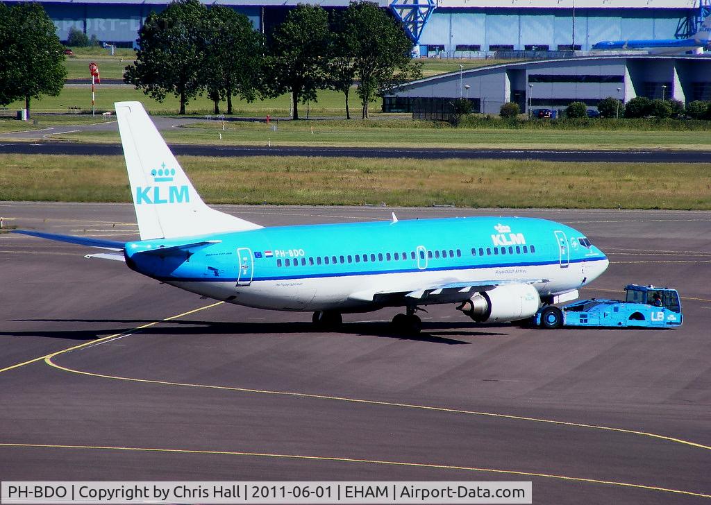 PH-BDO, 1988 Boeing 737-306 C/N 24262, KLM Royal Dutch Airlines