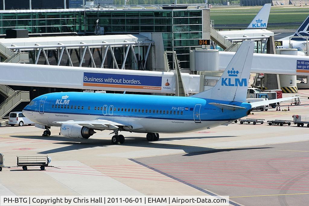 PH-BTG, 1994 Boeing 737-406 C/N 27233, KLM Royal Dutch Airlines