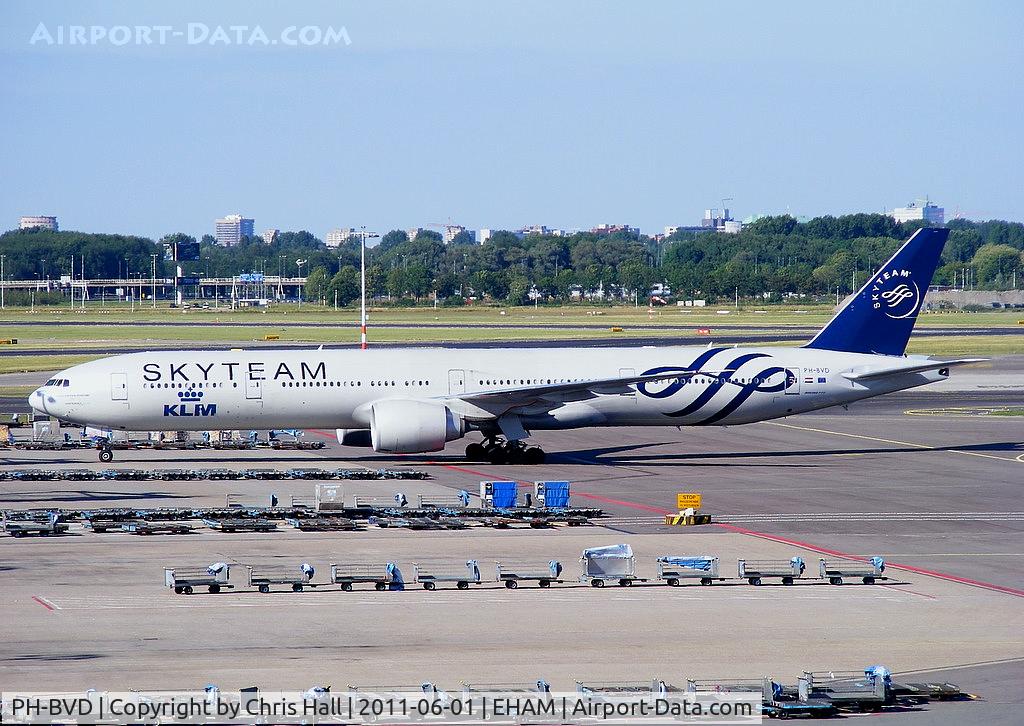 PH-BVD, 2009 Boeing 777-306/ER C/N 35979, KLM B777 in Skyteam colour scheme