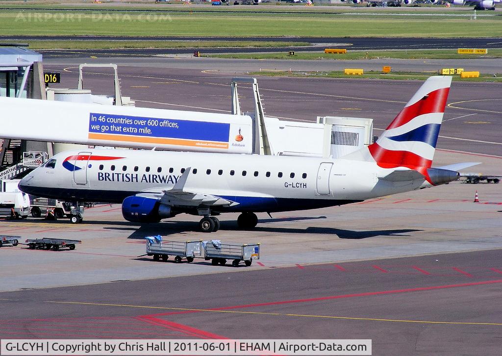 G-LCYH, 2009 Embraer 170STD (ERJ-170-100STD) C/N 17000302, Cityflyer Express
