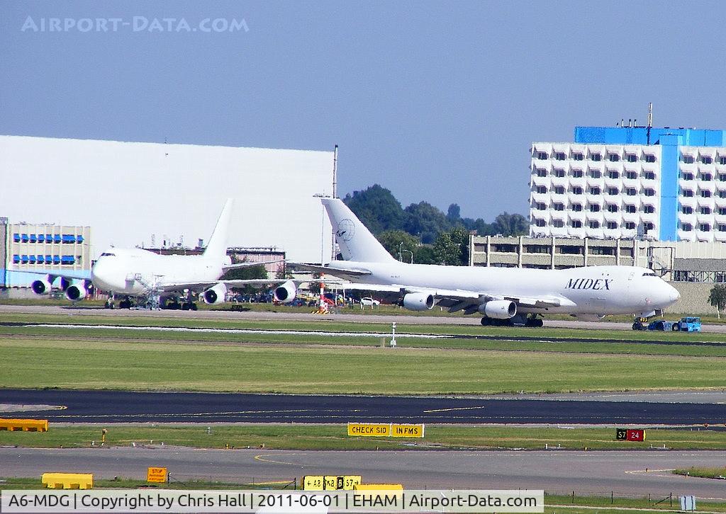 A6-MDG, 1991 Boeing 747-228F C/N 25266, Midex Airlines