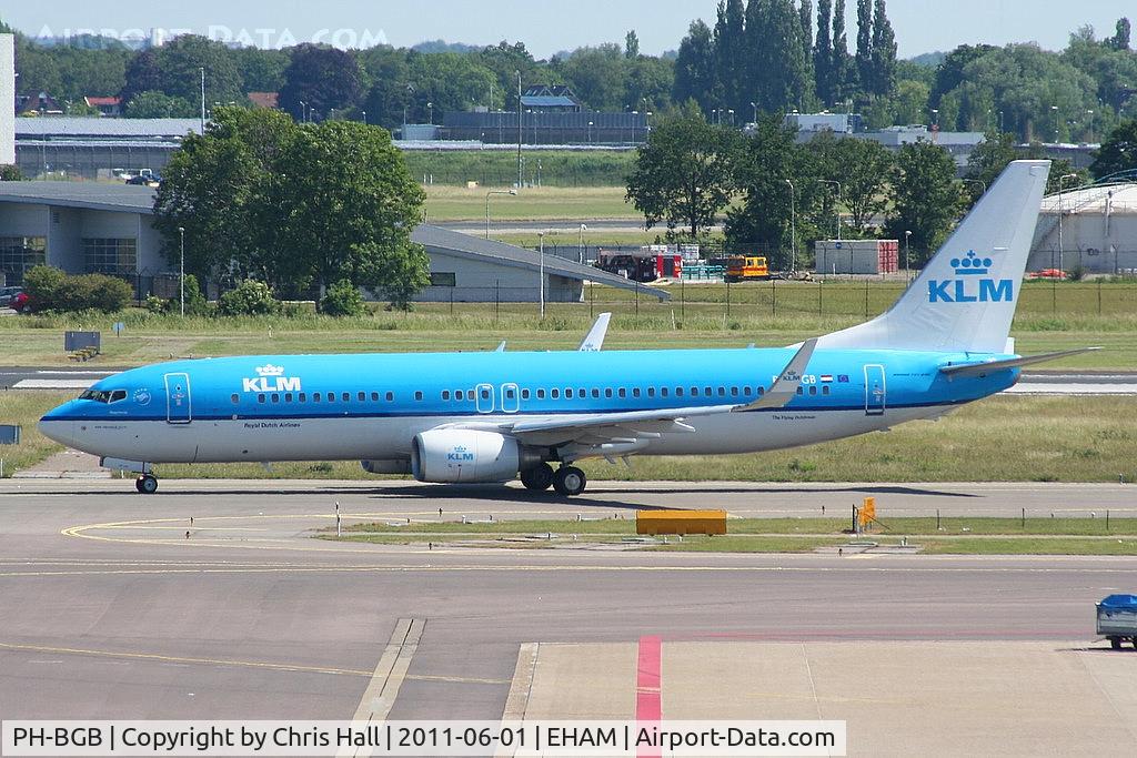 PH-BGB, 2008 Boeing 737-8K2 C/N 37594, KLM Royal Dutch Airlines