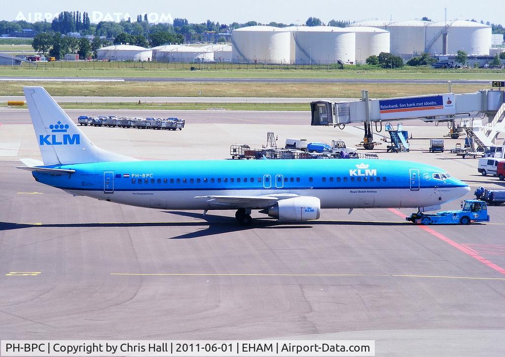PH-BPC, 1989 Boeing 737-4Y0 C/N 24468, KLM Royal Dutch Airlines