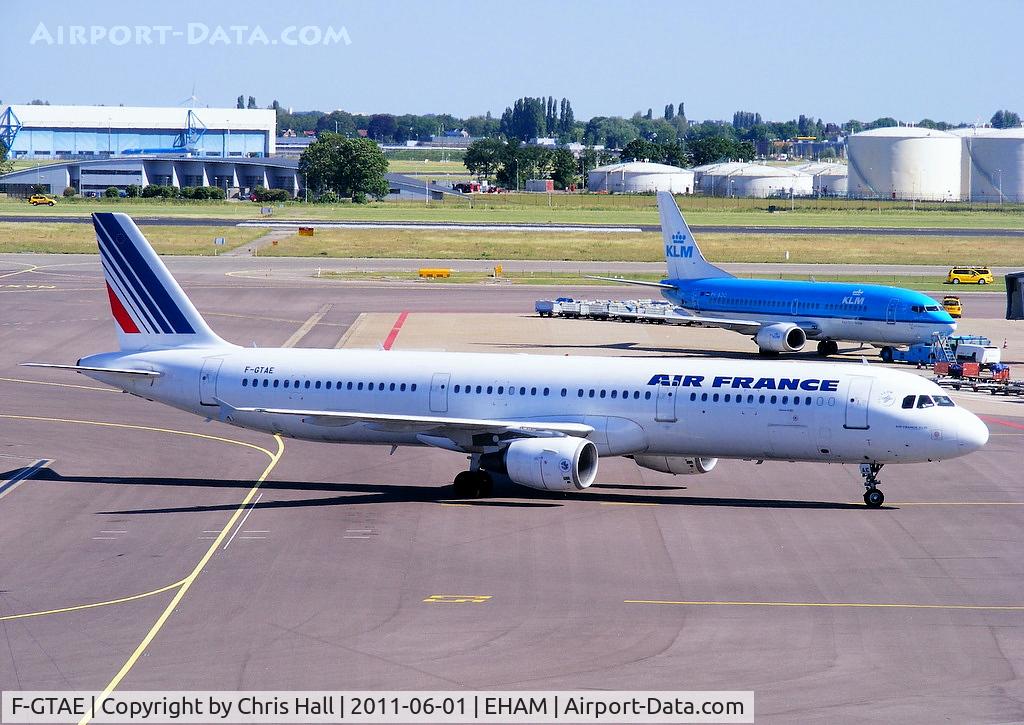 F-GTAE, 1998 Airbus A321-211 C/N 0796, Air France