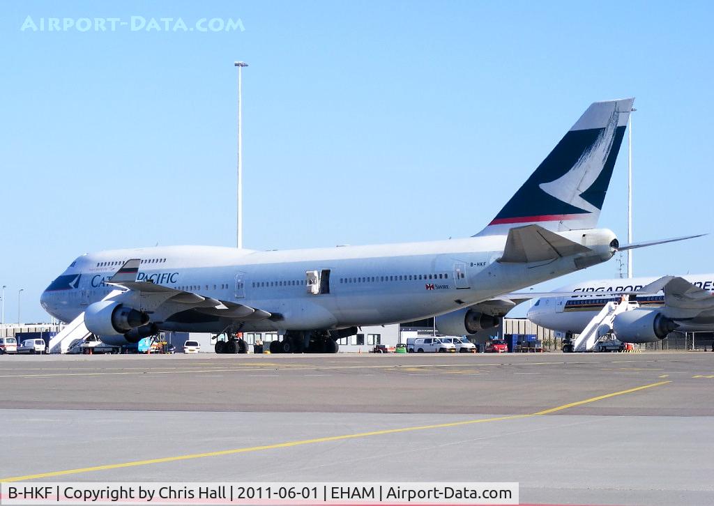 B-HKF, Boeing 747-412 C/N 25128, Cathay Pacific