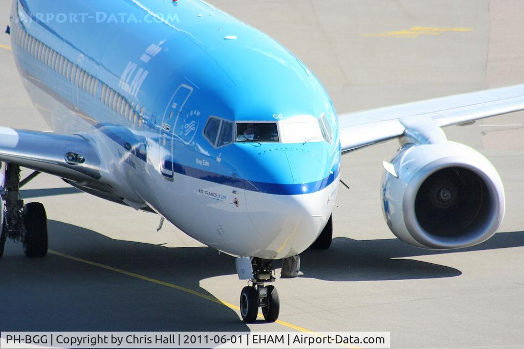 PH-BGG, 2009 Boeing 737-7K2 C/N 30367, KLM Royal Dutch Airlines