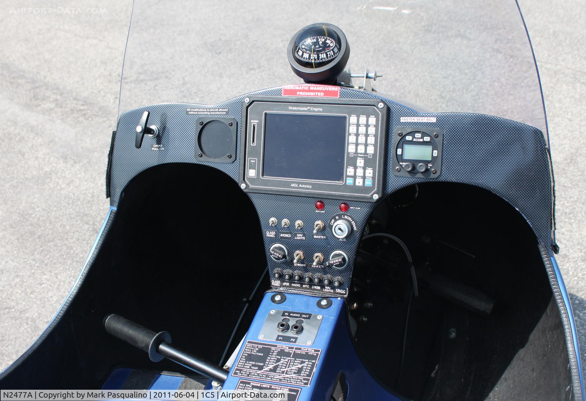 N2477A, 2007 Apollo Delta Jet AS-III 912S C/N USA200207, Delta Jet AS-III912S