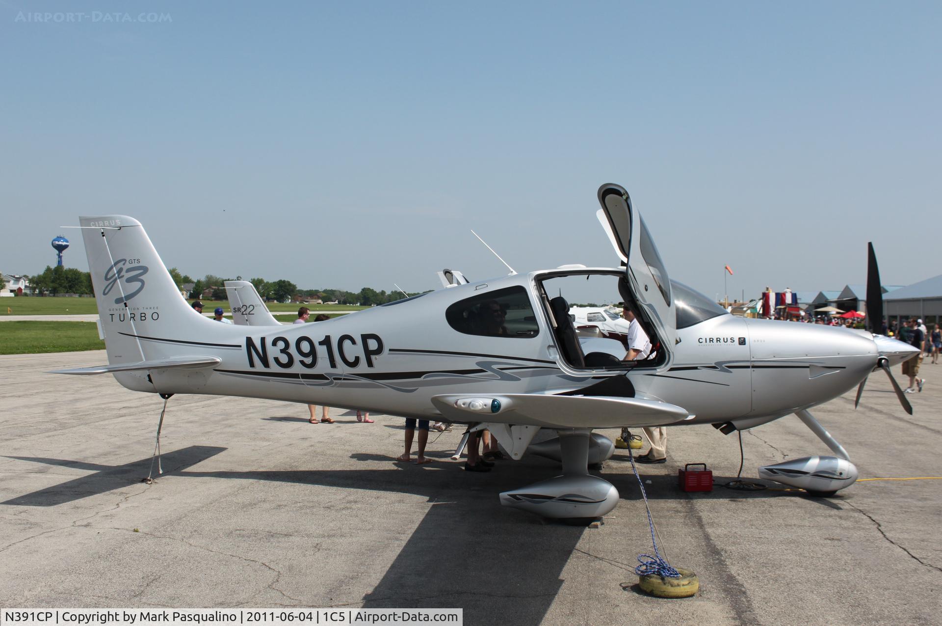N391CP, 2008 Cirrus SR22 C/N 3072, Cirrus SR22