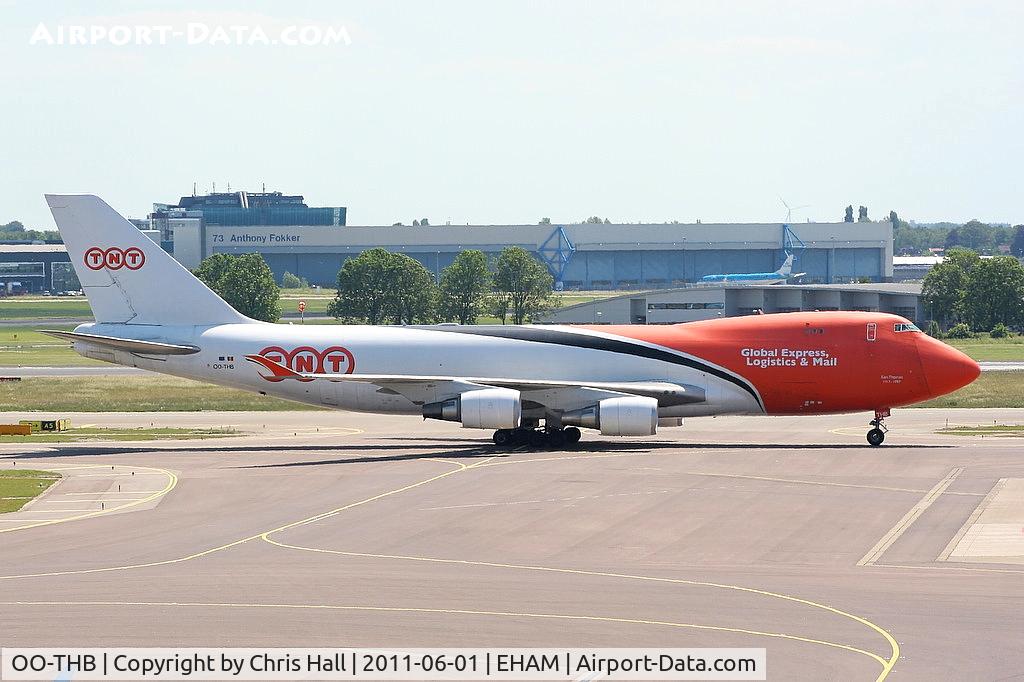 OO-THB, 2007 Boeing 747-4HAERF C/N 35234, TNT Cargo