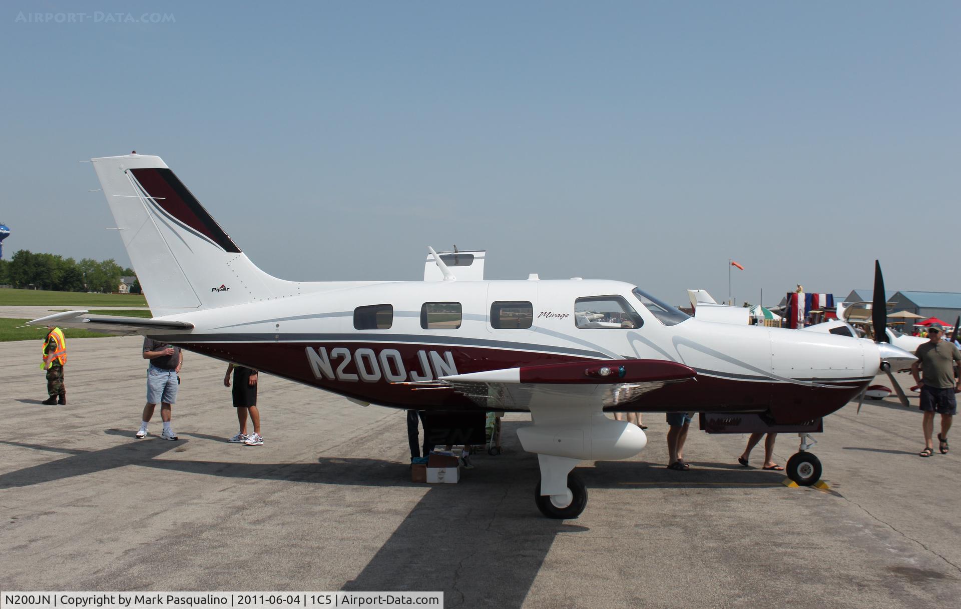 N200JN, 2011 Piper PA-46-350P Malibu Mirage C/N 4636491, Piper PA 46-350P